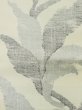 Photo5: M0525M Vintage Japanese Kimono   Off White NAGOYA OBI sash Arabesque vine Cotton. (Grade C) (5)