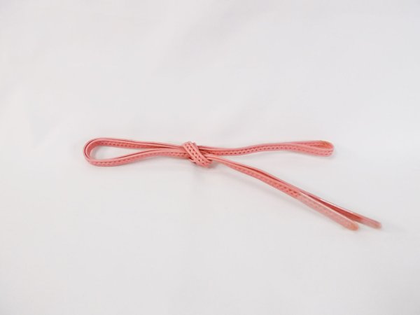 Photo1: M0606XX Vintage Japanese Kimono   Pink OBIJIME decorative string/cord/rope    (Grade B) (1)