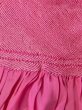 Photo2: M0610XD Vintage Japanese Kimono Pale Dark Pink OBI-AGE covering sash  Silk. (Grade A) (2)