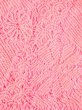 Photo2: M0610XT Vintage Japanese Kimono   Pink OBI-AGE covering sash Chrysanthemum Silk. (Grade A) (2)