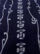 Photo9: Mint M0613L Used Japanese women  Indigo Blue YUKATA summer(made in Japan) / Cotton. Flower,   (Grade A) (9)