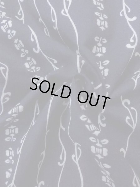 Photo10: Mint M0613L Used Japanese women  Indigo Blue YUKATA summer(made in Japan) / Cotton. Flower,   (Grade A) (10)