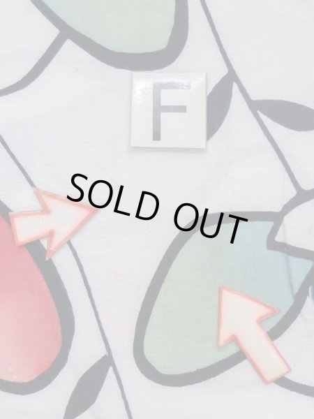 Photo17: M0613Q Used Japanese women  White YUKATA summer(made in Japan) / Cotton. Camellia   (Grade C) (17)