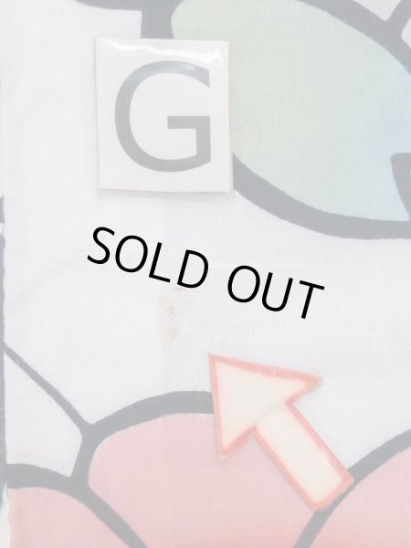 Photo18: M0613Q Used Japanese women  White YUKATA summer(made in Japan) / Cotton. Camellia   (Grade C) (18)