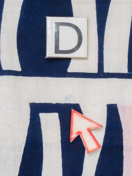 Photo15: M0613Y Used Japanese women  Off White YUKATA summer(made in Japan) / Cotton/hemp Stripes,   (Grade C) (15)