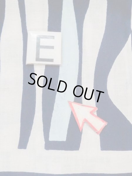 Photo16: M0613Y Used Japanese women  Off White YUKATA summer(made in Japan) / Cotton/hemp Stripes,   (Grade C) (16)