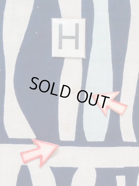 Photo18: M0613Y Used Japanese women  Off White YUKATA summer(made in Japan) / Cotton/hemp Stripes,   (Grade C) (18)