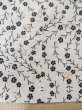 Photo20: M0620A Used Japanese men  Off White woWomen's Yukata / Cotton. Flower,   (Grade C) (20)