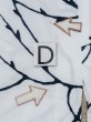 Photo16: M0620H Used Japanese men  White Men's Yukata / Cotton. Ivy   (Grade C) (16)