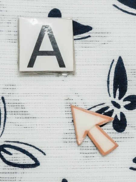 Photo13: M0620I Used Japanese men  White Women's Yukata / Cotton/hemp Butterfly   (Grade C) (13)