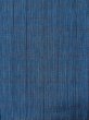 Photo3: M0620K Used Japanese men Dark Blue Women's Yukata / Cotton. Plaid Checks   (Grade C) (3)