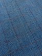 Photo8: M0620K Used Japanese men Dark Blue Women's Yukata / Cotton. Plaid Checks   (Grade C) (8)
