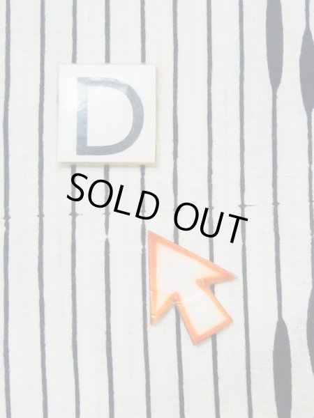 Photo11: M0620L Used Japanese men  Black Women's Yukata / Cotton/hemp Stripes,   (Grade C) (11)