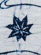 Photo6: M0620O Used Japanese men  White Men's Yukata / Cotton/hemp MOMIJI maple leaf,   (Grade C) (6)