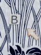Photo15: M0620P Used Japanese men  White Women's Yukata / Cotton. Iris   (Grade C) (15)