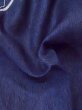 Photo10: Mint M0620U Used Japanese men  Navy Blue Men's Yukata / Cotton. Abstract pattern   (Grade A) (10)