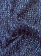 Photo10: M0620V Used Japanese men  Light Blue Men's Yukata / Cotton. Plaid Checks,   (Grade C) (10)