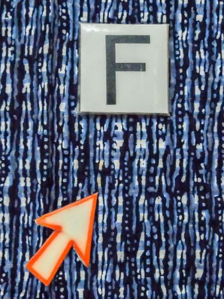 Photo17: M0620V Used Japanese men  Light Blue Men's Yukata / Cotton. Plaid Checks,   (Grade C) (17)