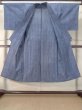 Photo2: M0620W Used Japanese men  Indigo Blue YUKATA summer(made in Japan) / Cotton. Bamboo   , Brand: Chikusen  (Grade B) (2)