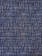 Photo3: M0620X Used Japanese men  Gray Men's Yukata / Cotton/hemp Plaid Checks,   (Grade C) (3)