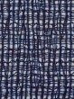 Photo5: M0620X Used Japanese men  Gray Men's Yukata / Cotton/hemp Plaid Checks,   (Grade C) (5)