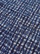 Photo7: M0620X Used Japanese men  Gray Men's Yukata / Cotton/hemp Plaid Checks,   (Grade C) (7)