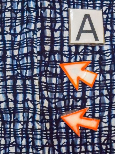 Photo11: M0620X Used Japanese men  Gray Men's Yukata / Cotton/hemp Plaid Checks,   (Grade C) (11)