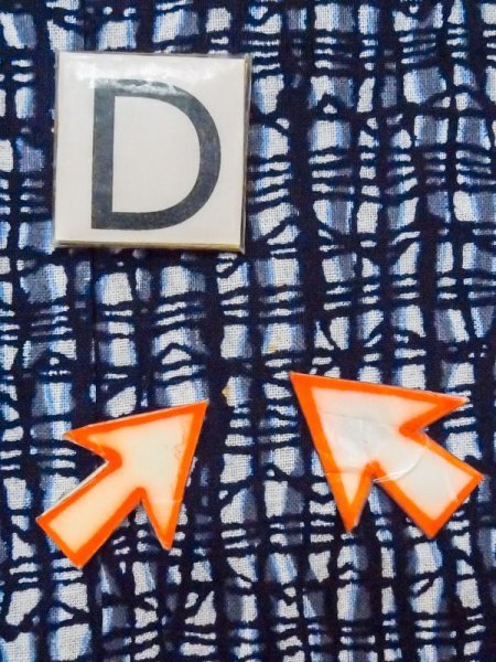 Photo14: M0620X Used Japanese men  Gray Men's Yukata / Cotton/hemp Plaid Checks,   (Grade C) (14)