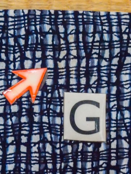 Photo17: M0620X Used Japanese men  Gray Men's Yukata / Cotton/hemp Plaid Checks,   (Grade C) (17)