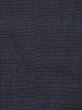 Photo4: M0620Y Used Japanese men  Black Men's Yukata / Silk. Tortoise-shell pattern(Hexagonal pattern)   (Grade C) (4)