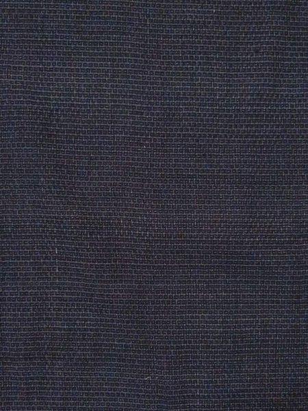 Photo4: M0620Y Used Japanese men  Black Men's Yukata / Silk. Tortoise-shell pattern(Hexagonal pattern)   (Grade C) (4)