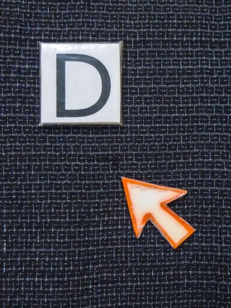 Photo15: M0620Y Used Japanese men  Black Men's Yukata / Silk. Tortoise-shell pattern(Hexagonal pattern)   (Grade C) (15)