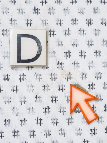 Photo15: M0620Z Used Japanese men  White Men's Yukata / Cotton. Parallel Cross   (Grade D) (15)