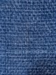 Photo3: M0621B Used Japanese men  Navy Blue Men's Yukata / Cotton/hemp Plaid Checks,   (Grade C) (3)