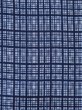 Photo5: Mint M0621C Used Japanese men  Blue Men's Yukata / Cotton/hemp Plaid Checks   (Grade A) (5)