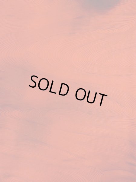 Photo3: M0627A Used Japanese women  Red HAORI short jacket / Silk. Gradation, Mixture of synthetic fibers and patching in the lining.  (Grade B) (3)