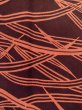 Photo7: M0627B Used Japanese women  Brown HAORI short jacket / Silk. Tall grass,   (Grade A) (7)