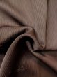 Photo11: Mint M0627I Used Japanese women  Brown HAORI short jacket / Silk. Tall grass,   (Grade A) (11)