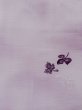 Photo3: M0627R Used Japanese women Light Purple HAORI short jacket / Silk. Leaf   (Grade C) (3)