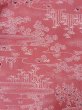 Photo3: M0628A Used Japanese womenLight Grayish Pink HAORI short jacket / Silk. UME plum bloom,   (Grade C) (3)