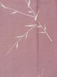 Photo4: M0628B Used Japanese womenPale Grayish Pink HAORI short jacket / Silk. Bamboo leaf   (Grade C) (4)