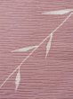 Photo5: M0628B Used Japanese womenPale Grayish Pink HAORI short jacket / Silk. Bamboo leaf   (Grade C) (5)