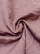 Photo10: M0628B Used Japanese womenPale Grayish Pink HAORI short jacket / Silk. Bamboo leaf   (Grade C) (10)