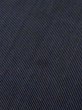 Photo7: M0704B Used Japanese men Dark Navy Blue Summer / Silk. Line   (Grade D) (7)