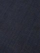 Photo8: M0704B Used Japanese men Dark Navy Blue Summer / Silk. Line   (Grade D) (8)