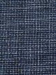 Photo6: M0704E Used Japanese men  Indigo Blue HITOE unlined / Cotton/hemp Plaid Checks   (Grade C) (6)