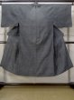 Photo1: M0704F Used Japanese men Dark Gray HITOE unlined / Cotton/hemp Line   (Grade C) (1)