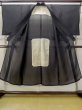 Photo2: M0704H Used Japanese men  Black Summer / Silk. Plaid Checks   (Grade D) (2)