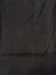 Photo3: M0704H Used Japanese men  Black Summer / Silk. Plaid Checks   (Grade D) (3)