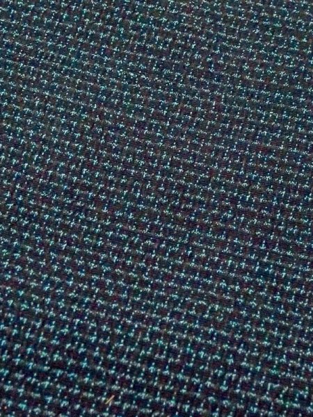 Photo7: M0704J Used Japanese men Dark Indigo Blue HITOE unlined / Linen. Line,   (Grade D) (7)